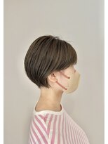 ラベスト バイ セロ 池袋メトロポリタン前(LOVEST by CERO)&nbsp;ショコラアッシュ×耳掛けショート