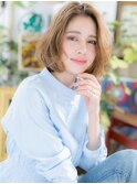 外国人風フレンチカジュアルボブパーマh2戸田公園20代30代40代