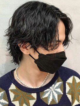 フィフス 栄(fifth) 波巻きスパイラルパーマメンズマッシュツイストスパイラルパーマ