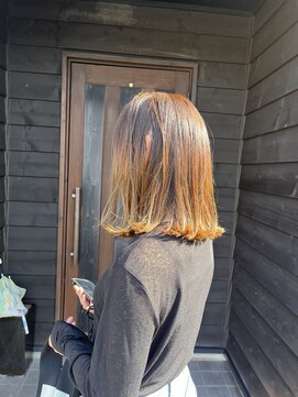 ヒーリングヘアサロン リラ(healing hair salon Rira) セミボブ