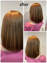 ルーチェ(luce) 髪質改善カラーヘアエステ　高濃度栄養分入りのケアブリーチ