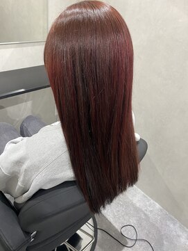 エイル リュクス(Aujua Eir LUXE) 【髪質改善】【アディクシーカラー】【Ｗカラー】