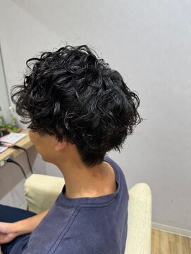 シー(THEE) 波巻きスパイラルパーマ/メンズパーマ/マッシュパーマ