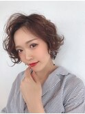大人女性ショート