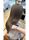 20代30代40代大人可愛いアッシュグレージュダブルカラー美肌