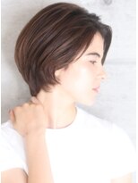 インセプション 銀座(INCEPTION)&nbsp;ショート・ボブ/面長/前髪なし/絶壁解消/30代/40代/50代/くびれ