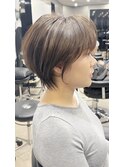大人ショート 30代40代50代60代ヘア 白髪 大阪ショート 梅田