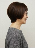 70代にオススメ★上品コンパクトボブ