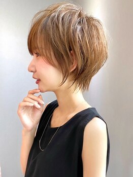 ビュートヨナカ(VIEW TOYONAKA)の写真/ショート・ボブデビューでもお任せの方多数◎「私には似合わない…」を覆す確かなカット技術―