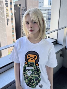 キイ ギンザ(k.e.y GINZA) ホワイトブロンド