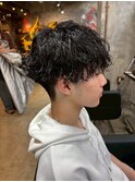 メンズカットパーマ/ニュアンスパーマ/フェザーパーマ[北千住]