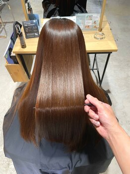 シード 成増 下赤塚店(ced.)の写真/髪の毛に負担のかからない髪質改善酸性ストレートで過去一の潤い美髪を叶えます！