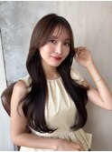 *20代30代40代◎韓国風くびれレイヤー小顔シースルー前髪