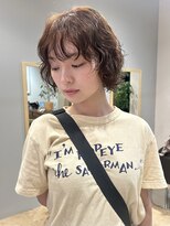 トリッカ 銀座(tricca)&nbsp;ボブ/レイヤーボブ/ニュアンスパーマ/顔周りレイヤー