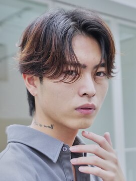 レタッチ バイ フィフス 銀座(RETOUCH by fifth) 銀座センタパートニュアンスパーマツーブロックメンズパーマ