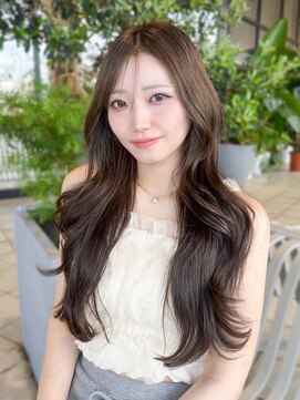 ノエシキカ(noe sikika) ミディアムヘア/暗めカラー/グランマッシュ/栄n10