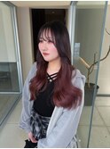 ピンクグラデーション