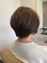 レジェ(LEGE)&nbsp;グラデーションボブ/ショートボブ/大人ショート/白髪ぼかし/森