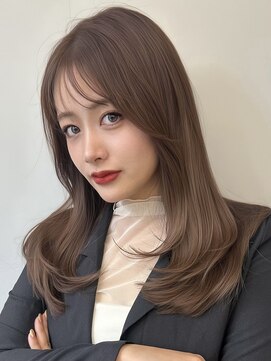リリット(ReLit) ハイライト髪質改善オリーブグレーココアベージュ黒髪クラゲヘア