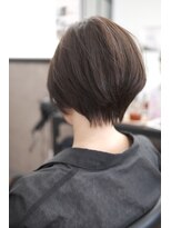 ヘアーメイクスタジオ ライフセカンド(HAIR MAKE STUDIO LIFE 2ND)&nbsp;丸みシルエットの大人ショートボブ
