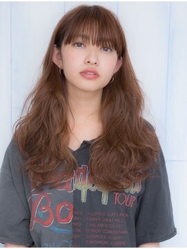 サンド 銀座(sand) ノーブルクラシカルロブ風バレイヤージュデジタルパーマショート