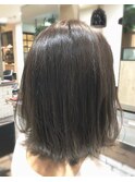 【西野】スモーキーアッシュカラー