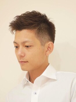 メンズ ヘア ラニ(mens hair LLaNi)の写真/《メンズ専用サロン》お仕事も頑張るあなたにオススメ♪再現性高いスタイルで朝のセットも簡単楽々。