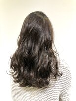 ロウブ(roubu.)&nbsp;【roubu.】大人可愛いサファイアグレージュセミロング