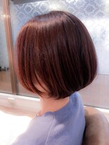 リプル(Ripple)&nbsp;カシスピンク×ふんわりショート