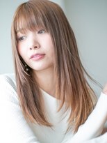 アース コアフュールボーテ 上田店(EARTH coiffure beaute) 艶感ナチュラルストレート