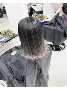 アライブ キチジョウジ(ALIVE Kichijoji) 【ALIVE吉祥寺】ホワイトグレージュエアタッチバレイヤージュ