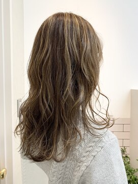 ザ ラフター バイ ラブズ ラフズ 戸畑朝日ヶ丘店(THE LAUGHTER by Loves Laughs) ハイライト×イルミナカラー×オージュア(右サイド)