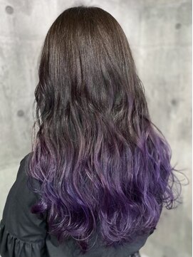 パレット 町田店(PALETTE) ブルーヴァイオレットのグラデーションカラー☆ 町田/町田駅