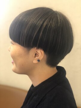 リエートビタ 栗生(Lieto vita) マッシュショート×ハイライト