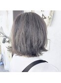 ラベンダーカーキグレージュシルバーカラー