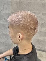 アンダーバーホワイト(_WHITE)&nbsp;☆オシャレボウズ☆ハイトーン,ミルクティーカラー