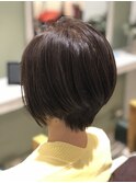 前下がりグラデーションボブ