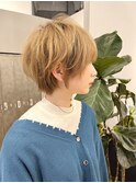 大人可愛い/20代30代40代/ブリーチ/丸み/ショートボブ@小原拓馬