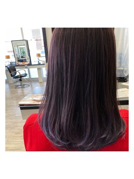 フレンズ 平岡店(friend's) 【札幌平岡 デザインカラー(青み紫)藤原有貴】