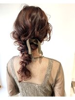 チトセ(titose)&nbsp;編みおろしhair