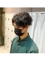 シンシェアサロン 原宿店(Qin shaire salon)&nbsp;波打ちセミミディアムセンターパート