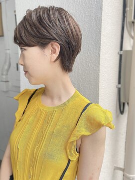 ブランロール 中目黒店(Blanl'or) 大人ガーリー/ダークアッシュ/似合わせカット/レイヤーカット