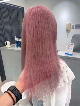 ルーブ トウキョウ(Loob. TOKYO) Pink beige /池袋/ハイトーンカラー/韓国ヘア