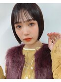 20代30代40代丸みショートボブマッシュ前下がりレイヤー