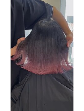 アライブ ハラジュク(ALIVE harajuku) グラデーションカラーバレイヤージュインナーカラー　ryota