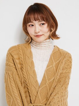 オンク 新宿(onk) 黒髪/グレーベージュ/レイヤーロング/前髪パーマ[新宿駅]