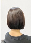 髪質改善ストレート　ボブ