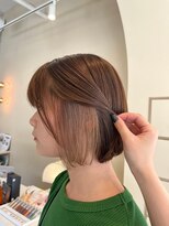 ピピバイヨーク(pipi, by yoke.)&nbsp;イヤリングカラー/インナーカラー/ベージュ/職場でもOK