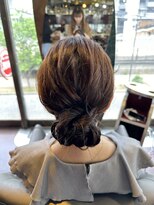 グリッツ (GLITZ) アップスタイル シニヨン シンプル