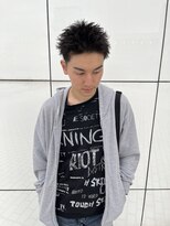 アイズ 海老名(AIZU) スパイキーショート メンズショート メンズカット アースカラー